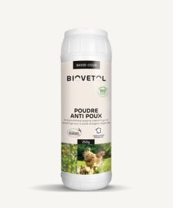 Poudre Anti-poux BIO basse-cour BIO, 250 g